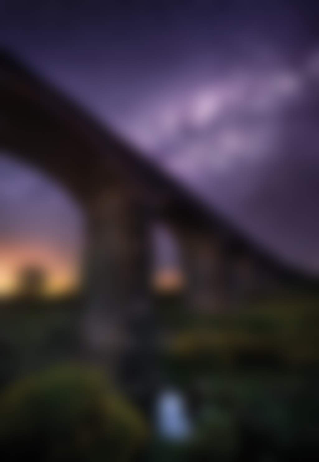 Malmsbury Viaduct night star